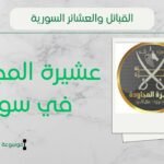 عشيرة المجاودة في سوريا | نسب المجاودة وانتشارهم وشيوخهم